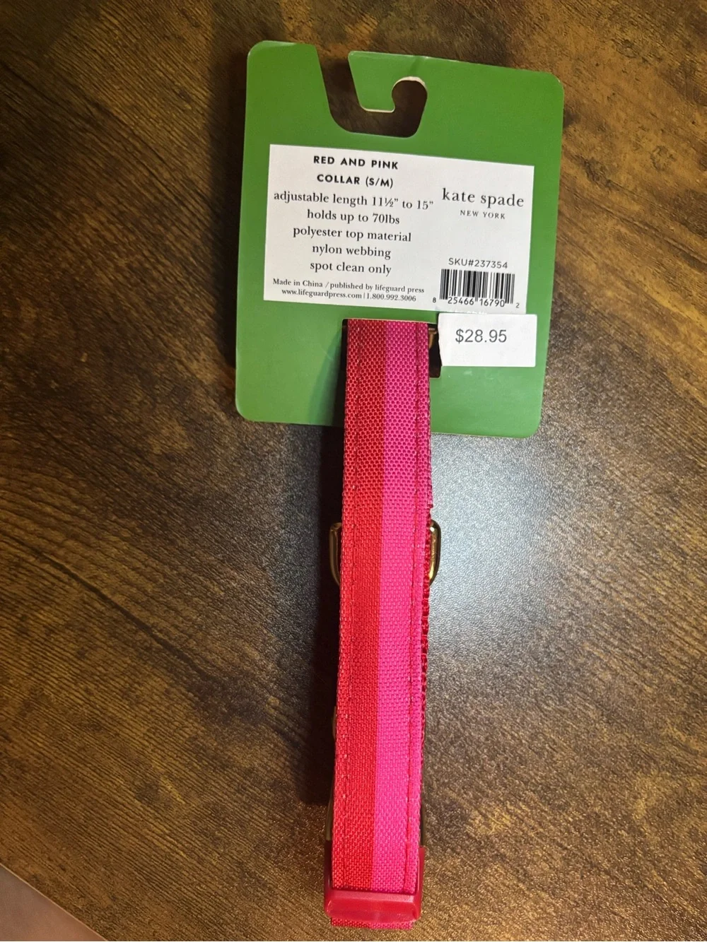 Kate Spade Dog Collar